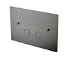 Клавиша смыва Boheme GUN METALL 647-GM ультраплоская графит