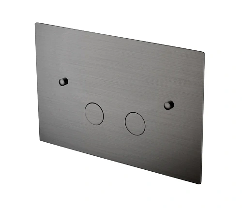 Клавиша смыва Boheme GUN METALL 647-GM ультраплоская графит Клавиша смыва Boheme GUN METALL 647-GM ультраплоская графит