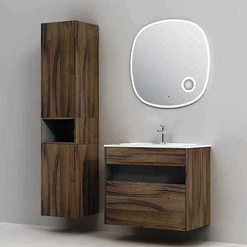 Тумба под раковину AM.PM Func M8FFUX0801OF pull-out, 80 см универсальная, дерево текстурированное Тумба под раковину AM.PM Func M8FFUX0801OF pull-out, 80 см универсальная, дерево текстурированное