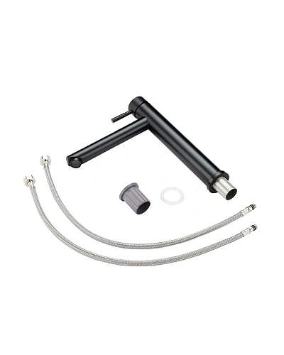 Смеситель для раковины Orange Steel M99-121b черный Смеситель для раковины Orange Steel M99-121b черный