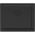 Кухонная мойка Paulmark LASSAN 54 UN LA54-MBN, матовый черный NANO-PVD, 540х440мм Кухонная мойка Paulmark LASSAN 54 UN LA54-MBN, матовый черный NANO-PVD, 540х440мм