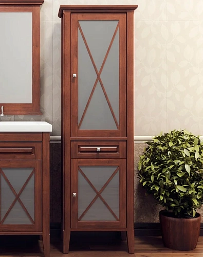 Шкаф-пенал Opadiris Палермо, светлый орех, правый Z0000008562 Шкаф-пенал Opadiris Палермо, светлый орех, правый Z0000008562