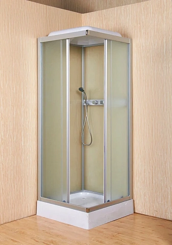 Душевая кабина Parly FQ811 800x800 профиль хром матовый, стекло матовое (жемчужное) Душевая кабина Parly FQ811 800x800 профиль хром матовый, стекло матовое (жемчужное)