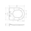 Крышка-сиденье BelBagno BB2011SC Крышка-сиденье BelBagno BB2011SC