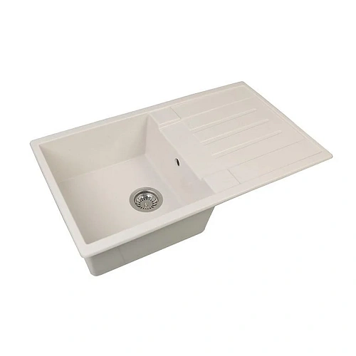 Кухонная мойка Aquaton Верона,1A710032VR080, белая Кухонная мойка Aquaton Верона,1A710032VR080, белая
