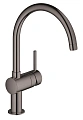 Смеситель для кухни GROHE Minta однорычажный, темный графит (32917A00) Смеситель для кухни GROHE Minta однорычажный, темный графит (32917A00)