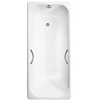 Ванна чугунная Delice Aurora 1600х750 с отверстиями под ручки и антискользящим покрытием DLR2 DLR230604R-AS Ванна чугунная Delice Aurora 1600х750 с отверстиями под ручки и антискользящим покрытием DLR2 DLR230604R-AS
