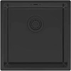 Кухонная мойка Paulmark LASSAN 44 UN LA44-MBN, матовый черный NANO-PVD, 440х440мм Кухонная мойка Paulmark LASSAN 44 UN LA44-MBN, матовый черный NANO-PVD, 440х440мм