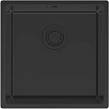 Кухонная мойка Paulmark LASSAN 44 UN LA44-MBN, матовый черный NANO-PVD, 440х440мм Кухонная мойка Paulmark LASSAN 44 UN LA44-MBN, матовый черный NANO-PVD, 440х440мм