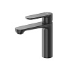 Картинка анонса товара «смеситель для раковины cezares stylus-ls-nop с донным клапаном, черный матовый»