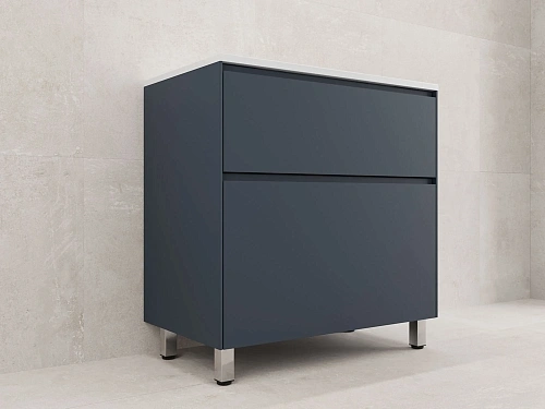 Тумба под раковину Style Line ЛИМА 80 ЛС-00002351 напольная черный Тумба под раковину Style Line ЛИМА 80 ЛС-00002351 напольная черный