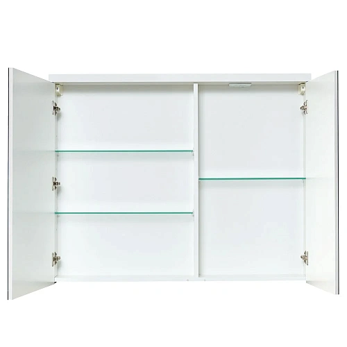 Зеркальный шкаф Aquaton Брук 100 белый 1A200702BC010 Зеркальный шкаф Aquaton Брук 100 белый 1A200702BC010