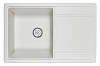 Картинка анонса товара «кухонная мойка granula 7804, арктик (белый), кварц 780х500»