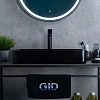 Раковина Gid BL9396 53346 накладная черная глянцевая 60x34x11 Раковина Gid BL9396 53346 накладная черная глянцевая 60x34x11