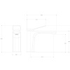 Смеситель для раковины Wonzon & Woghand хром (WW-XH-013-CR) Смеситель для раковины Wonzon & Woghand хром (WW-XH-013-CR)