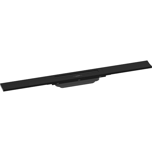 Решетка для водоотводящего желоба Hansgrohe RainDrain Flex, 70 см, укорачиваемая 56043670, матовый ч Решетка для водоотводящего желоба Hansgrohe RainDrain Flex, 70 см, укорачиваемая 56043670, матовый ч