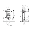 Бачок скрытого монтажа GEBERIT Omega 98 Kombifix 110.011.00.1 Бачок скрытого монтажа GEBERIT Omega 98 Kombifix 110.011.00.1