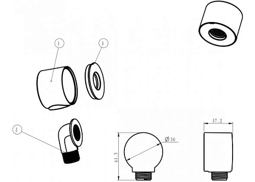 Гигиенический душ Aquanet Static 1.01 00257144 Гигиенический душ Aquanet Static 1.01 00257144