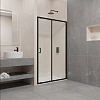 Картинка анонса товара «душевая дверь rgw passage pa-14b 1500 мм easy clean черный 41081415-14»