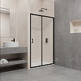 Детальная картинка товара «душевая дверь rgw passage pa-14b 1100 мм easy clean черный 41081411-14»