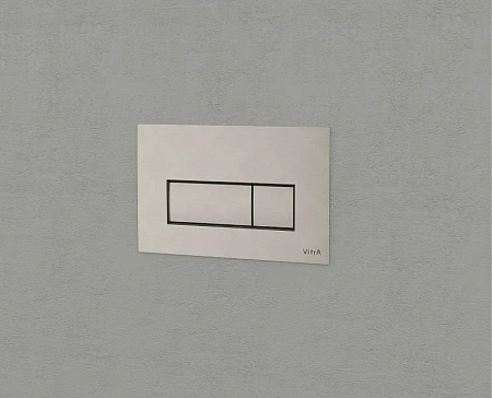 Клавиша смыва VitrA Root Square, никель 740-2395 Клавиша смыва VitrA Root Square, никель 740-2395