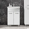 Тумба под раковину Onika Коралл 50 см 105032 напольная, белая (для Уют 50) Тумба под раковину Onika Коралл 50 см 105032 напольная, белая (для Уют 50)