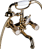 Картинка анонса товара «смеситель для ванны boheme royal 293-royal золото, переключатель swarovski»
