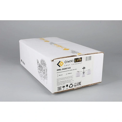 Люстра потолочная Omnilux Neviano OML-34207-03 Люстра потолочная Omnilux Neviano OML-34207-03