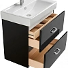 Тумба под раковину Aquaton Америна 80 Н черная 1A169401AM950 Тумба под раковину Aquaton Америна 80 Н черная 1A169401AM950