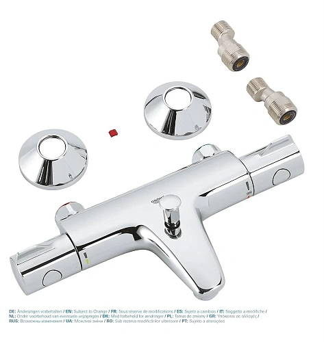 Смеситель для ванны GROHE Grohtherm 800 (34567000) термостатический, хром Смеситель для ванны GROHE Grohtherm 800 (34567000) термостатический, хром