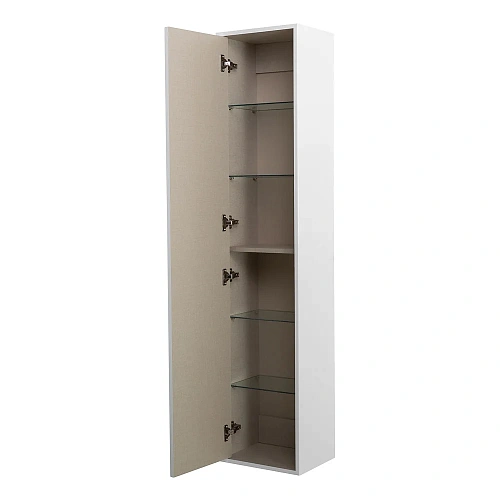 Шкаф-пенал CEZARES GLASS 41827 Bianco Lucido подвесной Шкаф-пенал CEZARES GLASS 41827 Bianco Lucido подвесной