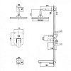 Душевая система Kaiser 34322 встраиваемая Душевая система Kaiser 34322 встраиваемая