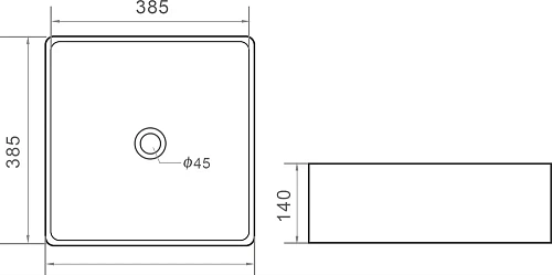 Раковина STWORKI Эстерсунд ES-01RN 549693 Раковина STWORKI Эстерсунд ES-01RN 549693