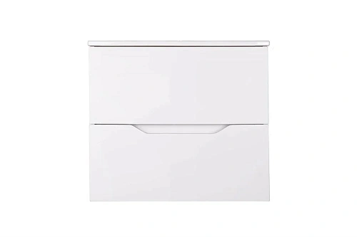 Тумба с раковиной Orange Line Li-60Tuw+Ra подвесная, белый матовый Тумба с раковиной Orange Line Li-60Tuw+Ra подвесная, белый матовый