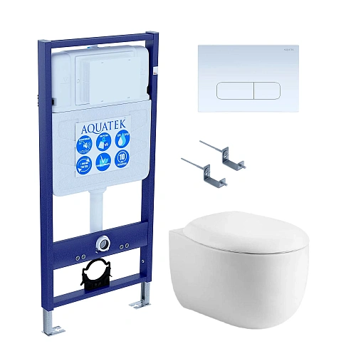 Комплект инсталляции Aquatek Standard INS-0000012 с крепежом KKI-0000002 клавишей смыва KDI-0000013 унитазом АЛЬТАИР AQ1980-00 с сиденьем микролифт SET Aquatek АЛЬТАИР cm-013 4в1 Комплект инсталляции Aquatek Standard INS-0000012 с крепежом KKI-0000002 клавишей смыва KDI-0000013 унитазом АЛЬТАИР AQ1980-00 с сиденьем микролифт SET Aquatek АЛЬТАИР cm-013 4в1