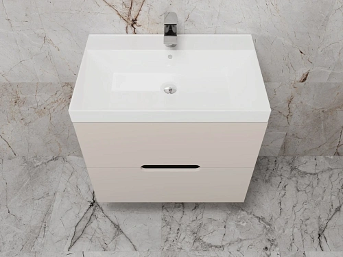 Тумба под раковину Style Line Матис 70, Classic 70, (2 ящика), крем, эмаль подвесная ЛС-00002309 Тумба под раковину Style Line Матис 70, Classic 70, (2 ящика), крем, эмаль подвесная ЛС-00002309