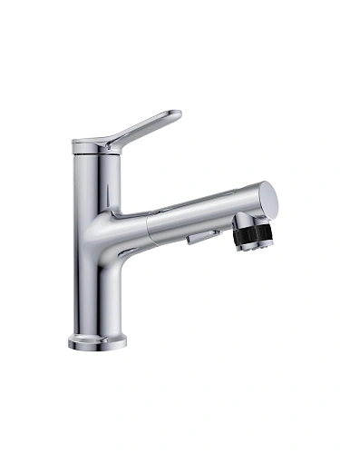 Смеситель для раковины BelBagno BB-LVMD-CRM-W0 с выдвижным изливом хром Смеситель для раковины BelBagno BB-LVMD-CRM-W0 с выдвижным изливом хром