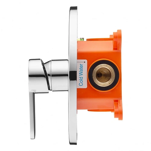 Смеситель для душа Swedbe Platta 5523 встраиваемый подключение на 1 выход в монтажном боксе Смеситель для душа Swedbe Platta 5523 встраиваемый подключение на 1 выход в монтажном боксе