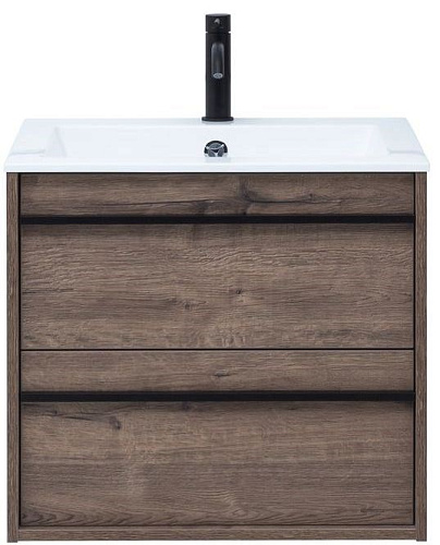 Тумба под раковину Aquanet Lino 60 Дуб Веллингтон 00253910 Тумба под раковину Aquanet Lino 60 Дуб Веллингтон 00253910