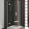 Картинка анонса товара «душевая перегородка ravak smartline smps-100 (хром+транспарент) 9sla0a00z1 левая»