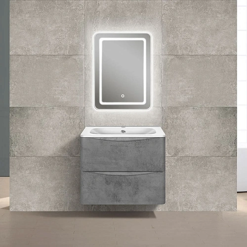 Тумба под раковину Vincea Paola 60 Beton VMC-2P600BT Тумба под раковину Vincea Paola 60 Beton VMC-2P600BT