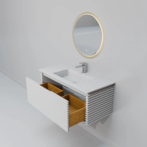 Комплект мебели ArtDecco Jacqueline 100 AJC10W34S2MF белый Комплект мебели ArtDecco Jacqueline 100 AJC10W34S2MF белый