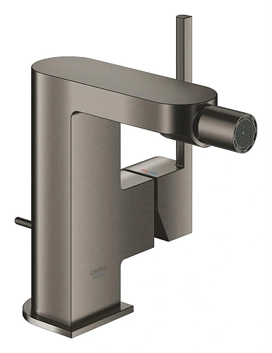 Смеситель для биде GROHE Plus со сливным гарнитуром, темный графит матовый (33241AL3) Смеситель для биде GROHE Plus со сливным гарнитуром, темный графит матовый (33241AL3)
