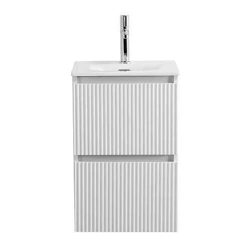 Тумба под раковину BelBagno UNO-MINI-400-2C-SO-BO Bianco Opaco, 400x405x608 Тумба под раковину BelBagno UNO-MINI-400-2C-SO-BO Bianco Opaco, 400x405x608