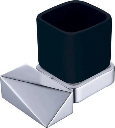 Стакан Boheme NEW VENTURO хром-черный 10314-CR-B Стакан Boheme NEW VENTURO хром-черный 10314-CR-B