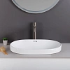 Раковина BelBagno BB1004 керамическая полувстраиваемая 605x400 белый Раковина BelBagno BB1004 керамическая полувстраиваемая 605x400 белый