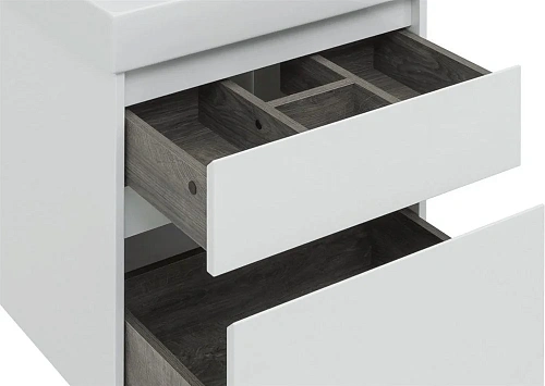 Комплект мебели Aquanet Nova Lite 60 белый (2 ящика) 00242921 Комплект мебели Aquanet Nova Lite 60 белый (2 ящика) 00242921