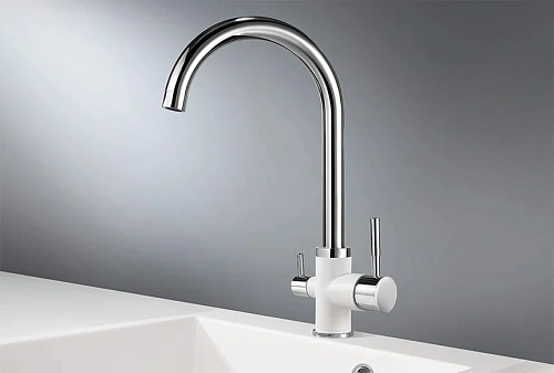 Смеситель для кухни Granula 3168, XРОМ/АРКТИК Смеситель для кухни Granula 3168, XРОМ/АРКТИК