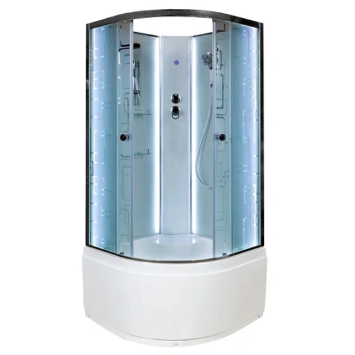 Душевая кабина Dto EM4590N LED (EM4590NLED) 90x90 см Душевая кабина Dto EM4590N LED (EM4590NLED) 90x90 см