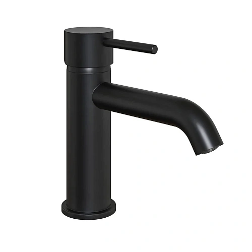 Смеситель для раковины Paini Cox 78PZ205O удлиненный излив, черный матовый PVD Смеситель для раковины Paini Cox 78PZ205O удлиненный излив, черный матовый PVD